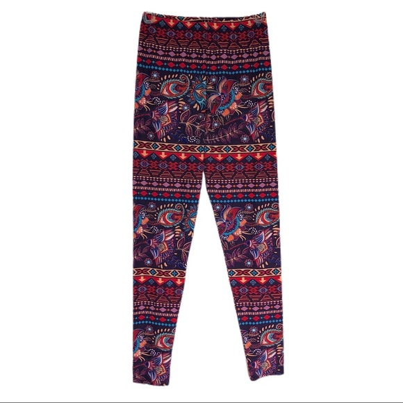 New Mix Paisley Design Butter Soft Leggings - Picture 1 of 7